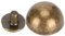 30Sets Pilz Niete, Taschen Nieten Leder Nieten Runde Kopf Schraube Dome DIY Leder Handwerk Metall Niete Taschenfüße Pilz Spike Nieten für DIY Leder Handwerk, Kleidung Machen (12mm / 0.5in)