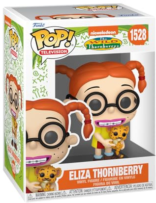 Funko POP! TV: Nickelodeon Rewind - Eliza Thornberry (Slime) | Offizielles Ad Icons Merch - Vinyl Sammelfigur als Regal Deko - Geschenkidee zum Geburtstag für Fans und Sammler