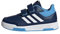 adidas Tensaur Hook And Loop Shoes, Sneaker Unisex - Bambini e Ragazzi, Dark Blue White Blue Burst, 35 EU