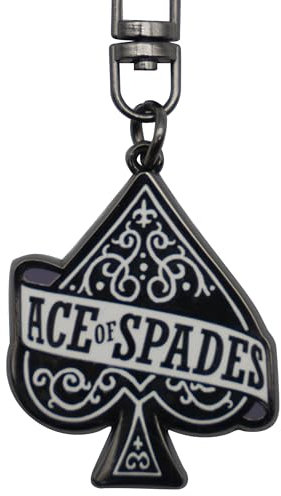 GB eye Motorhead Ace of Spades Metal Keychain H. 5,3 cm x L. 2,3 cm