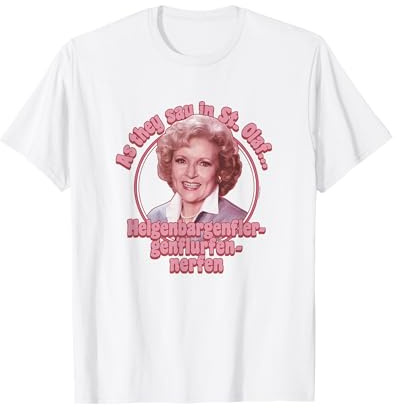 The Golden Girls Iconic Rose As They Say In St. Olaf Poster T-Shirt