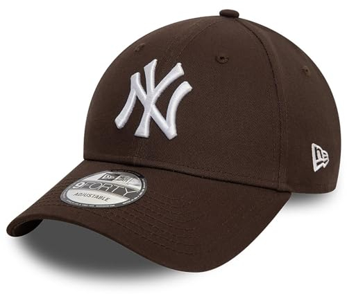 New Era New York Yankees MLB League Essential Braun Verstellbare 9Forty Cap - One-Size