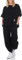 MATY FASHION Damen Hausanzug Jogging Freizeit Sport Training Sporthose Hoodie Anzug 6170 (DE/NL/SE/PL, Numerisch, 36, 42, Regular, Regular, Schwarz)