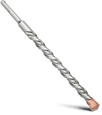 MOXPIFY Foret SDS Plus 16 x 280 mm avec double hélice pour marteau-perforateur, béton, pierre, pierre naturelle