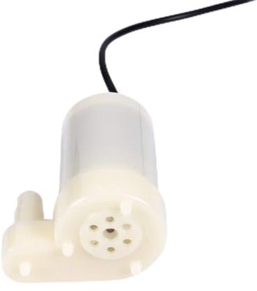 Tbest Bomba de Agua Sumergible, Bomba de Motor, 3-4,5 V, 100L/H, Poco Ruido, para Calentador de Agua con Bomba de Calor Horizontal Rium (Jt-dc3l Vertical)