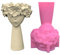Molde de silicona para maceta, para jarrón, hormigón, cemento, resina epoxi, herramienta de fundición, manualidades, decoración de jardín