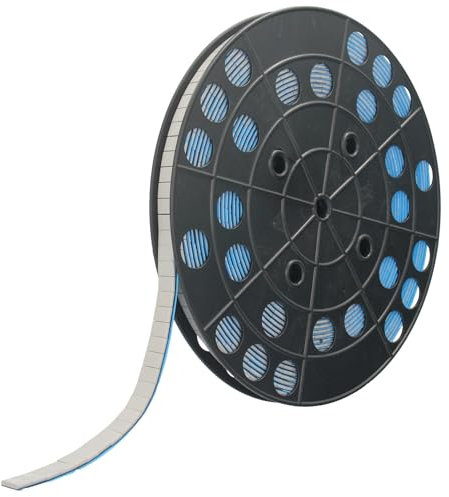 GEPCO 6KG Klebegewichte Auswuchtgewichte Rolle 1200x5g FE Stahlgewichte für Alufelgen PKW | verzinkt, kunststoffbeschichtet, selbstklebend, mit Abrisskante, korrosionsgeschützt, Klebeband