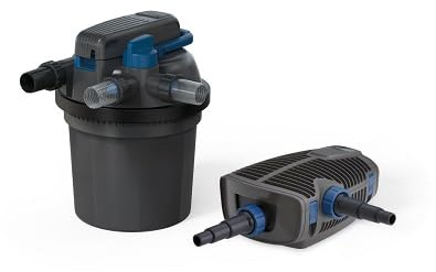 OASE FILTOCLEAR SET 13000 Druckfiltersystem | 60-W-Pumpe, 24-W-UVC-Lampe, Bis 13 m³, Biologische und mechanische Filterung