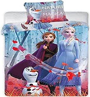 new discount Parure de lit Frozen 2 Disney- 1 Housse de Couette la Reine des neiges 2