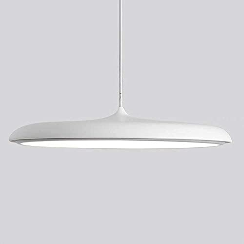 wangch Luces Colgantes LED, Lámpara De Platillo Volante De Color Lámpara Colgante Redonda Minimalista Moderna Lámpara De Techo De Luz Variable De Tres Colores Restaurante Bar Club