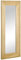 HOMCOM Wandspiegel Hängespiegel 150 x 60cm Wohnzimmerspiegel Garderobenspiegel mit Holzrahmen Ganzkörperspiegel Flurspiegel für Schlafzimmer Elegant MDF Tannenholz Natur