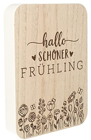 Spruchreif | Deko-Tafel mit Spruch | Holzaufsteller mit Spruch | Deko Aufsteller mit Schriftzug | Frühlingsdeko | Deko Frühling | Deko Wohnung