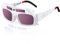 Sxiocta Einstellbare Schweißeraugenbrille,Solarbetriebene Schweißerbrille mit automatischer Verdunkelung,Lichtbogen-PC-Linse,Blendschutz-Schweißerbrille für Schweißschutz (Weiß), 15x6x2 CM