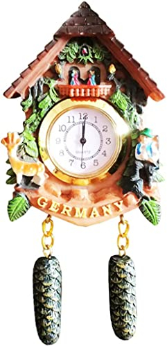 Deutschland Elektronische Kuckucksuhr Deutschland Kühlschrankmagnet Kühlschrankmagnet Dekoration Magnet Aufkleber Souvenir Harz Basteln
