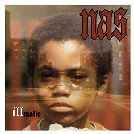 MURABE Nas Illmatic Music Cover Leinwand Poster Wandkunst Dekor Druck Bild Gemälde für Wohnzimmer Schlafzimmer Dekoration ungerahmt 30 x 30 cm