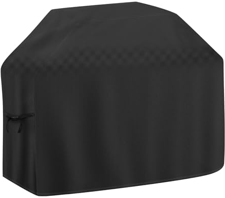 Housse Barbecue 166 x 66 x 114 cm, Bache Barbecue Exterieur, Housse de Gril Robuste étanche, Housse de Barbecue avec Sangles Réglables pour Weber Spirit, Genesis, Char-Broil Monument, Holland