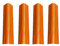 AERREGI Copertura Angolare per Zoccolo da Cucina in PVC, Residenziale, H10, H12 e H15 (Noce Chiaro)