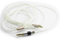 Cable de audio mejorado de 4,4 mm, cable equilibrado compatible con auriculares Hifiman Ananda, Arya, Sundara, HE400SE, HE4XX, Edition XS (versión de 2 x 3,5 mm), cable chapado en plata de cobre 6N