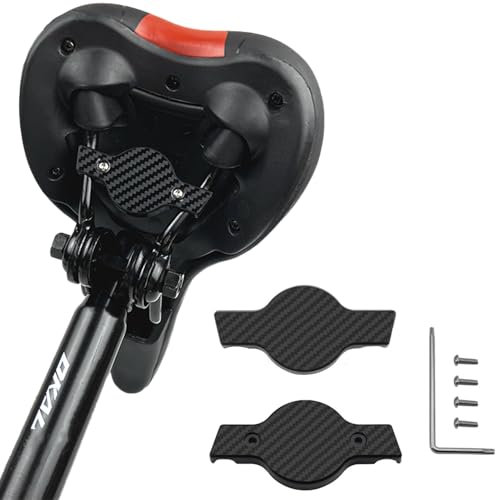 SIXHAOBU Supporto per bici compatibile con custodia AirTag nascosto sotto il sedile della bicicletta, supporto antifurto per localizzatore GPS Compatibile con Mountain Bike