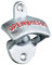 BarCraft KCBCWALL Wall Mounted Bottle Opener, Retro Design, 6.5 x 3 x 8cm, Silver