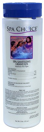 SpaChoice 2-Pounds Premium Spa Sanitizing Chlorine Granules for Hot Tub