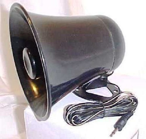 Pro Trucker PA Horn SPEAKER w/Plug & Wire - 5 inch for CB/Ham Radio