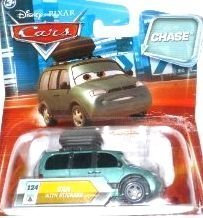Disney / Pixar CARS Movie 155 Die Cast Car with Lenticular Eyes Series 2 Van with Stickers Chase Piece! by Mattel