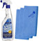 ROGGE DUO-Clean Professional Original, 750ml Bildschirmreiniger inkl. 3 x Prof. Microfasertücher 38x40 cm.