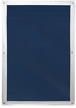 Lichtblick Dachfenster Sonnenschutz Thermofix blau 94x113,5 cm