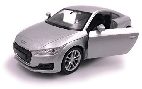H-Customs TT Sportwagen Modellauto Auto Lizenzprodukt 1:34-1:39 Silber