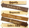 Harry Potter Fictional Place Signs - Wooden arrows to hogwarts azkaban platform 9&3/4