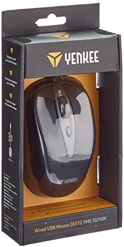 Unbekannt YENKEE TP2009,YMS 1025 BLK, USB drátová myš