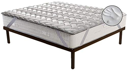Topper VITALITY H6 cm Memory-Schaum Korrektur für Matratze Super Atmungsaktiv dank innovativem Greep-Gewebe für Doppelbett 170 x 190 cm
