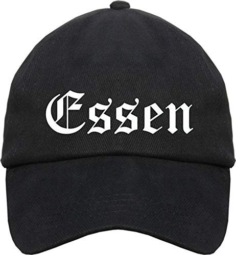 sostex Essen Cappy - Altdeutsch Bedruckt - Schirmmütze Cap Einheitsgröße Schwarz