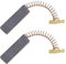 Coppia di spazzole in carbonio laminato, ricambio compatibile con motore lavatrici Bosch Siemens 00605694 605694