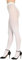 BANANALU Netz Strumpfhosen Damen mit Karo Muster 60 Den blickdichte karierte Alina 60 Bianco S