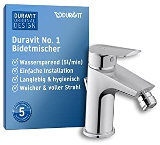 Duravit N12400001010 No.1 Rubinetto Bidet, Chrom