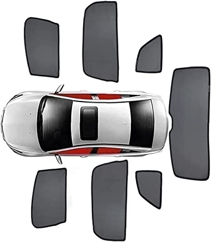 Auto Sonnenschutz für BMW X4 F26 2014-2019, Front Heck And Seitenscheibe UV Schutz Datenschutz