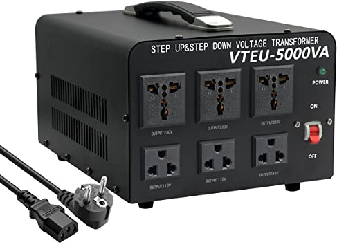 Yinleader 110 Volt USA Spannungswandler Ringkern-Transformator- In: 110V oder 220V / Out: 110V und 220V (5000.00)