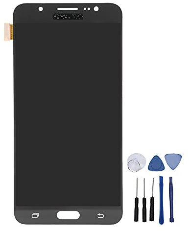 Goshyda Pantalla de Repuesto para J7 2016, Pantalla LCD, Montaje de Digitalizador Táctil para J710 SM-J710 J710DS J710H J710MN J710GN J710K J710FN, Etc.(Negro)