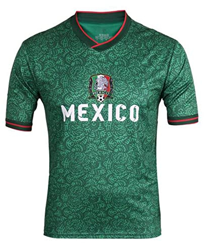 Maillots officiels pour fans de la Coupe du monde 2022 pays/styles Argentine, Brésil, Mexique et États-Unis, Mexico, Taille XL