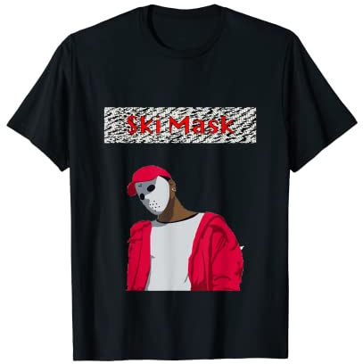 Ski-Maske Logo Stil Shirt T-Shirt