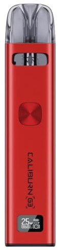 Uwell Caliburn G3 2,5ml 900mAh Pod System Kit Farbe Rot