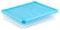Tradineur - Pack de 3 bandejas frigoríficas de Almacenamiento con Tapa y Rejilla, plástico, Reutilizable, descongelar Alimentos, Fabricado en España - 4 litros - 35 x 27,5 x 6,5 cm – Color Surtido