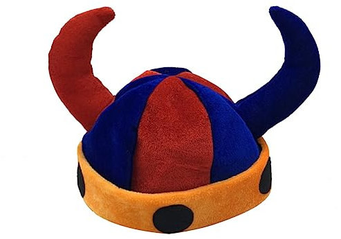 PACKOVE tiermütze catchring raufaser vlies gilbe com Hörner Mützen gestrickte Bartmütze Wikingerhut mit Hörnern Tiara Kappen Karnevalsmütze Mädchen Kopfbedeckung Deckel