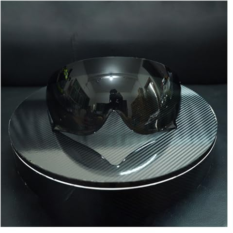 CONGKE Helmlinse Compatible with JO EX-Zero CJ-3 Motorradhelm Visier Brille Schild Zubehör Windschutz Anti-Kratzer,Visier Motorradhelm