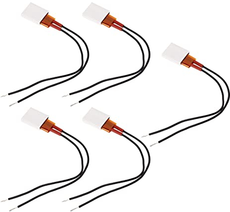 Topyond 5pcs PTC Heating Element, 24V Ceramic PTC Heater Plates, Efficient 70℃ Heating Element for Continuous Use PTC Heater Incubator, Ideal for Humid Environments