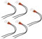 Topyond 5pcs PTC Heating Element, 24V Ceramic PTC Heater Plates, Efficient 70℃ Heating Element for Continuous Use PTC Heater Incubator, Ideal for Humid Environments