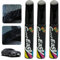 Benaewa 3 Pcs Car Touch Up Paint, Black Touch-Up Paints for Vehicles, Brush and Scratch Repair Pen