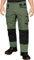 ACE Constructor Herren-Arbeitshose lang - Männer-Arbeitshosen mit Stretch-Bund, Cargo- & Kniepolster-Taschen - Oliv - 56